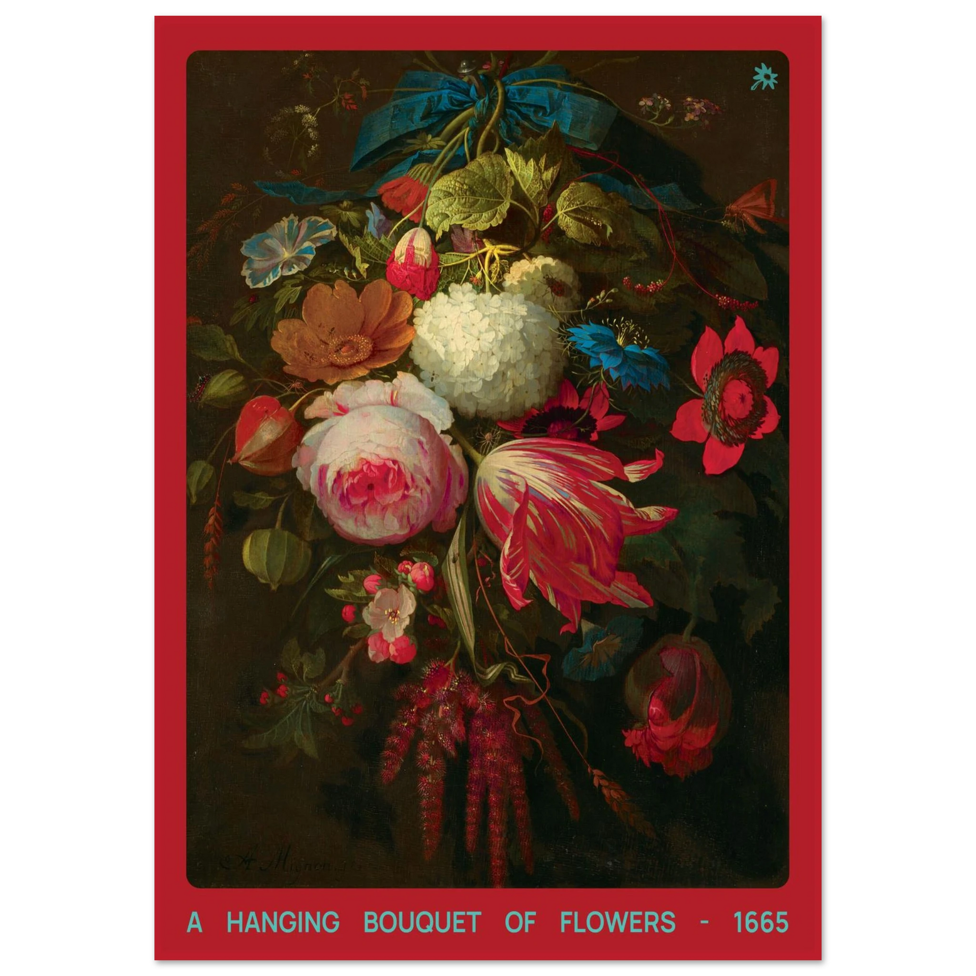 A HANGING BOUQUET OF FLOWERS - 1665 – JimiK