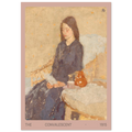1915 the convalescent portrait print on Jimik Design: tender recovery scene, premium vintage giclée wall art.